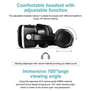VR Headset for Phone, 3D Virtual Reality Headset with Remote Control for VR Games&3D Movie, VR Glasses with Adjustable Pupil Distance VR Goggles Virtual Reality Headset, Fits 4.7-7.2 Devices