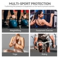 thumbnail image 5 of Ueasy Workout Gloves with Excellent Grip Non Slip Weight Lifting Gym Gloves with Shock Absorption for Hand Protection for Men Women Weightlifting Cycling Pull ups Climbing, 5 of 6