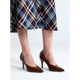 thumbnail image 2 of Free Assembly Women's Faux Leather Pointed Toe Pumps, 2 of 7
