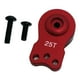 thumbnail image 2 of 25T cuernos de dirección de aluminio CUTICAT para Axial SCX10 90046 RC Crawler Car rojo, 2 of 6
