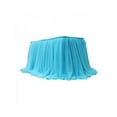 thumbnail image 2 of Tutu Tulle Table Skirt Tableware Table Cloth Cover Home Wedding Party Decor, 2 of 3