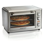 Hamilton Beach Countertop Oven with Convection and Rotisserie, Stainless Steel, 31103