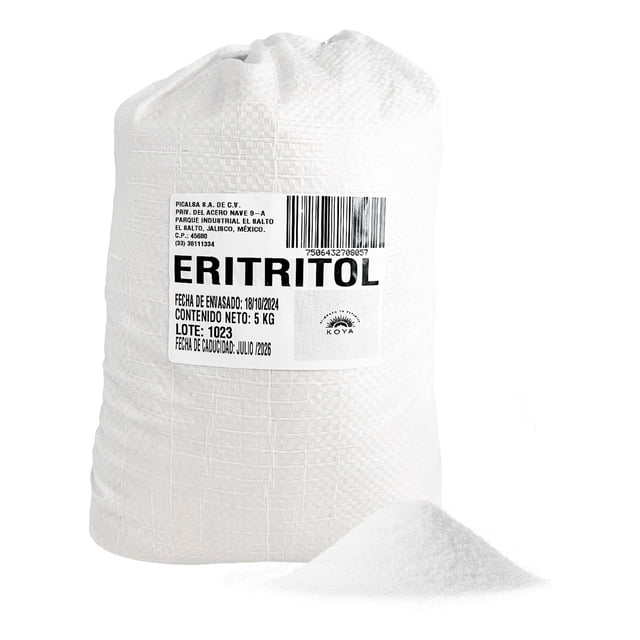Eritritol 5 Kg Endulzante Sin Calorias 5kg Koya Health Foods