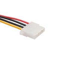 thumbnail image 4 of 1 cable de alimentación de extensión IDE de 4 pines macho a IDE de 4 pines hembra de 18 cm., 4 of 7