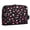 Pink and White Polka Dots, variant on Pencil Bag with Magnetic Foldable Base Large Capacity Stand-Up Pencil Case Durable Nylon Pen Pouch Watercolor Airplane Pattern