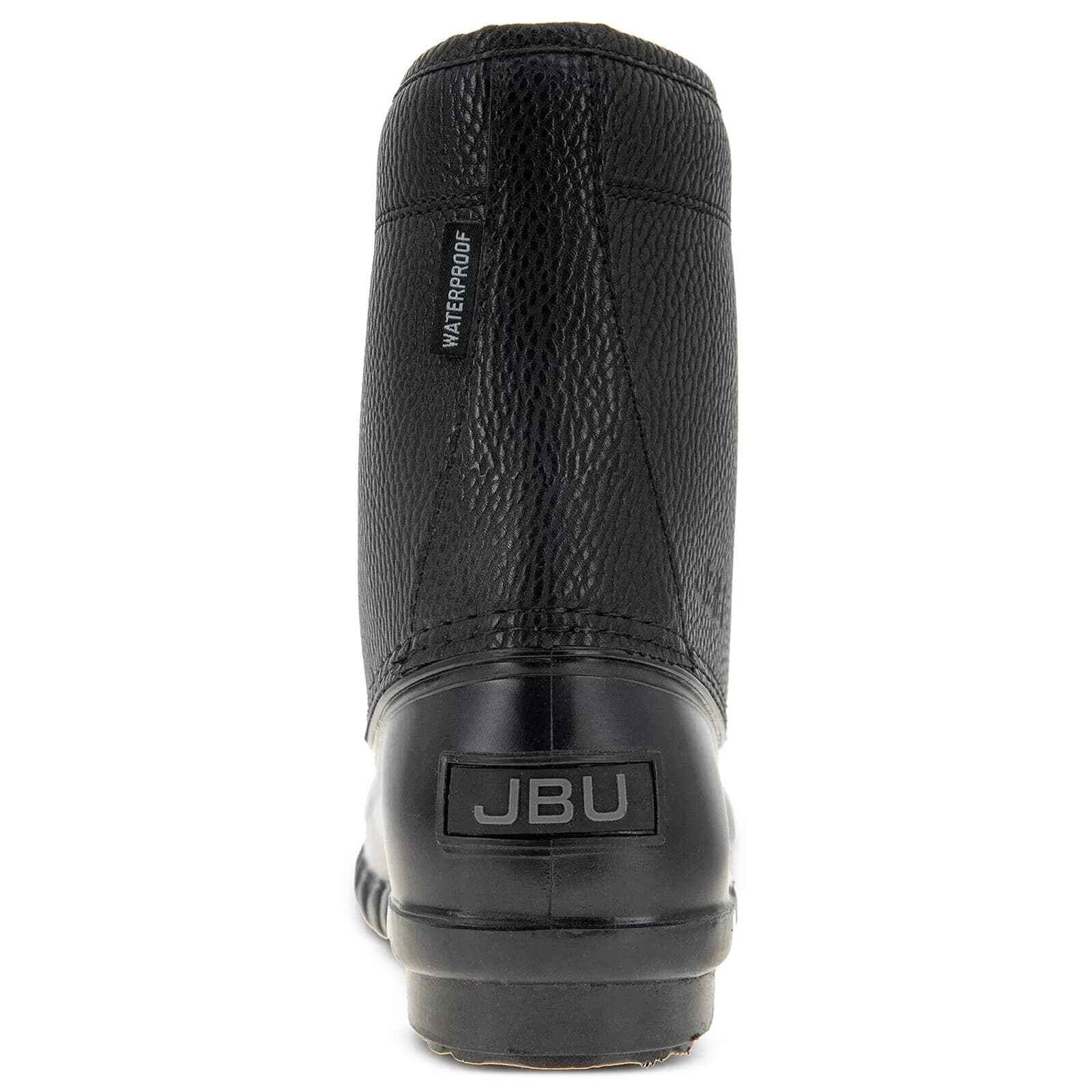 NWT JBU by Jambu Men Classic Duck Lace UP Maine Waterproof‎ Boots Fur JBU Men Duck Lace Up Waterproof Boots, Fur Insoles, Brown  main image 2