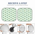 thumbnail image 6 of Qekee Cute Crocodile Foldable Car Sun Shade - 2-Pack, Car Windshield Sunshades, Foldable - Small, 6 of 7