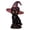 C, variant on Halloween Decorative Night Light Gothic Witch Hat Halloween Decorations Colorful Wizard Hat Lamp