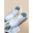 thumbnail image 3 of GLYGML Mesh Slip-On Mid-Top Sneakers - Lightweight Breathable Casual Shoes, 3 of 5