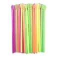 thumbnail image 1 of 100 pajitas para granizados, pajitas gigantes anchas, pajitas con forma de cuchara para batidos, granizados y conos de hielo., 1 of 5