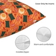 thumbnail image 3 of Fuzoiu Ramen Noodle Soup Print Square Pillow Cover,Hidden Zipper Design,Luxury Square Pillow Case, Throw Pillow,Couch Cushion-26"x26", 3 of 7