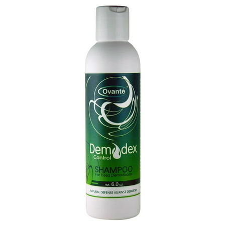 Demodex Control shampoo, eliminates head mites, provides relief from scalp itching and irritation caused by Demodex mites - 6.0