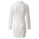 thumbnail image 4 of Vestido tipo blazer para mujer, elegante vestido tipo blazer de negocios con doble botonadura, otoño-invierno, tallas grandes, manga larga, escote en V, vestido tubo sexy, minivestido tipo, 4 of 6