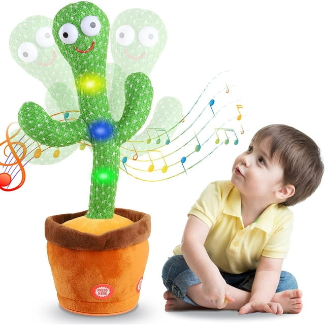 Juguete Dancing Talking Cactus Aunpoos Sunny con 120 canciones para niños