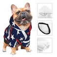 thumbnail image 3 of Balery Design Name Dog Hoodie Pets Wear Hoodies For Small Dogs Pet Clothes Costumes, Pets Wear Hoodie Sweatshirt Outfit For Dogs Cats Cosplay Party-Size Name, 3 of 8