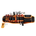 thumbnail image 1 of Multi-functional Electrician Tools Bag Waist Pouch Belt Storage Holder Organizer Garden Tool Kits Waist Packs ,Adjustable, 1 of 7
