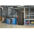 thumbnail image 5 of Suncast 72 in 4-Shelf Storage Cabinet Locker for Garage, Black, BMCCPD7204, 5 of 5