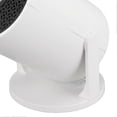 thumbnail image 4 of Petit projecteur blanc sans fil Fidelity 270° LED 1080P, projecteur portable pour téléphone Android, clé USB, TV, ordinateur portable, 4 of 4