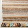 thumbnail image 3 of SAFAVIEH Montauk Lorenzo Geometric Cotton Area Rug, Brown/Multi, 2'6" x 4', 3 of 8