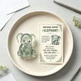 thumbnail image 5 of Emotional Support Glass Animal Gift Set, Cute Pocket Hug Desk Decor with Encouragement Card, Meaningful Animal Designs, Comfort Gift for Friends, Coworkers and Family, B, 5 of 7