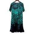 thumbnail image 4 of Nyfairy Plus Size Women 5 Styles Print Round Neck Short Sleeve Casual Midi Dress With Side Pockets, 4 of 4