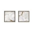 thumbnail image 1 of Great Art Now White Shells by Irena Orlov, 2 Piece Framed Art Set Each 13.5W x 13.5H, 1 of 3