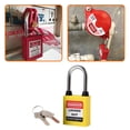 thumbnail image 1 of Grillete de Seguridad Yotijar de material acero Ligero Amarillo Candados para equipaje, 1 of 7