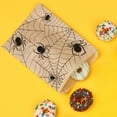 thumbnail image 3 of Big Dot of Happiness Creepy Spiders Kraft Brown Paper Treat Bags, Halloween Individual Candy Snack Favors, Greaseproof Sandwich Cookie Bags - 25 Count, 3 of 5