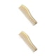 thumbnail image 2 of Guardurnaity Peine profesional para peluquería, gancho húmedo, cepillos para el pelo rizado, alisador, peine de anchos, herramienta de estilismo Oro 2piezas Guardurnaity CBP351577, 2 of 6