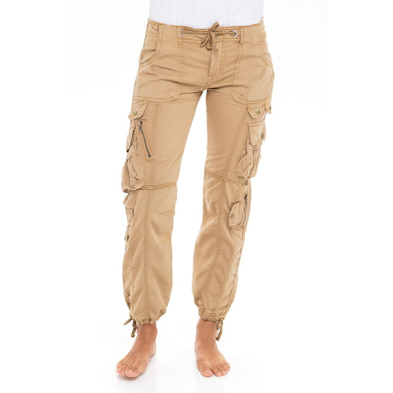Women's Travel Utility Casual Military Cargo Work Pants with Pocket :  : Clothing, Shoes & Accessories