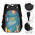 thumbnail image 3 of Balery Happy Easter Mochila con carga USB para hombre y mujer - Mochila impermeable y antirrobo para portátil con puerto USB para viajes, trabajo, estudios y universidad, 3 of 7