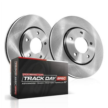 Power Stop Rear Track Day Brake Pad and Rotor Kit TDSK4612 Fits 2009 Jaguar XF