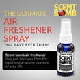 thumbnail image 2 of Spray ambientador Scent Bomb Black Bomb 30 ml, paquete de 4, 2 of 6