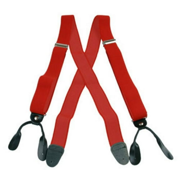 Suspender Factory Leather End Suspenders (2 Inch)