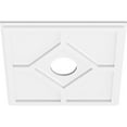 thumbnail image 2 of 18"OD x 4"ID x 6 1/4"C x 1"P Embry Architectural Grade PVC Contemporary Ceiling Medallion, 2 of 11