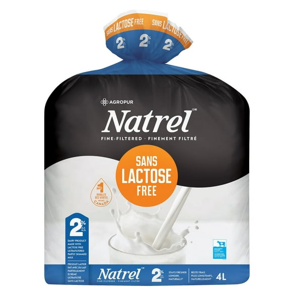 Natrel Lactose Free 2%, 4 L