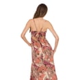 thumbnail image 5 of Forever 21 Women’s Spaghetti Strap Maxi Dress with Adjustable Tie Back, Flowing Tiered Skirt and Lightweight Casual Summer Silhouette, XS-XL, 5 of 6