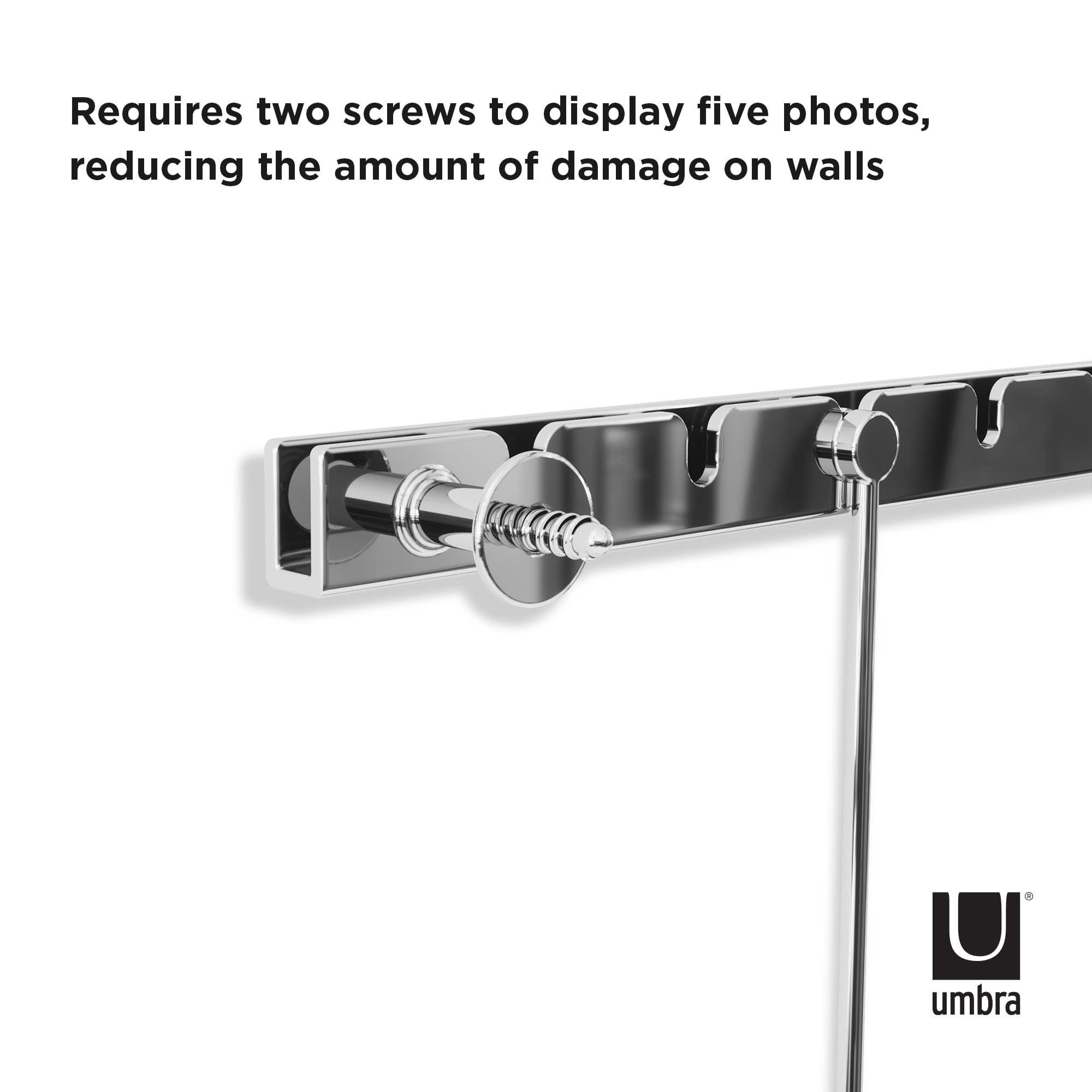 Umbra Exhibit Gallery Wall Picture Frame, Set of 5
