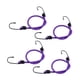 thumbnail image 4 of 4 cuerdas elásticas pequeñas, correas elásticas pequeñas, premium, cuerda elástica pequeña con ganchos Morado 30cm, 4 of 9