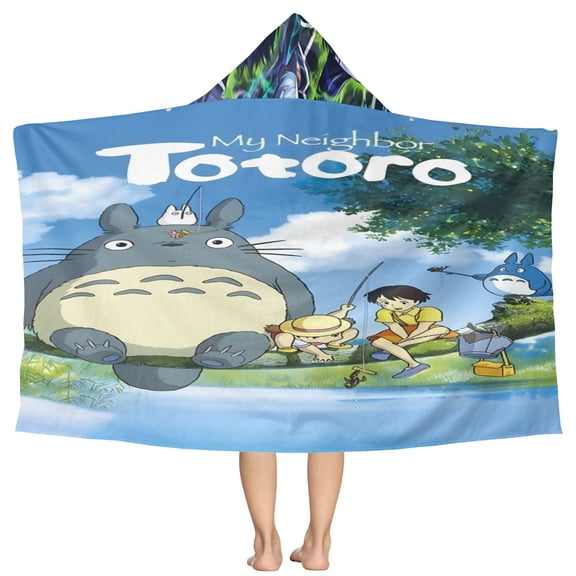 Tonari no Totoro beach Cape Towel.Children's version 30inx50in.