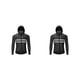thumbnail image 2 of Eigraketly Chaqueta de ciclismo abrigo con capucha para correr rompevientos chaleco reflectante a prueba de viento ropa impermeable moto mujer Negro 4XL/EUR 3XL 2Conjunto, 2 of 6