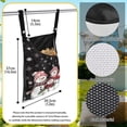 thumbnail image 6 of SEANATIVE Christmas Clothespin Bag for Clothesline Outdoor Clothespin Storage with Hanger Hook Soft Clothespin Bags 2 PCS Hanging Outdoor Clothespin Bag, Snowman Family, 6 of 7