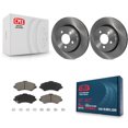 thumbnail image 1 of CMX Front Disc Brake Rotors and Ceramic Pads Kit for Car Jeep Liberty Dodge Nitro K8C-100287, 1 of 11