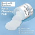 thumbnail image 3 of Exfoliating Toner Pads with Lactic Acid for All Skin Types Pore Refining Sodium Hyaluronate Panthenol Dual Texture, 3 of 5