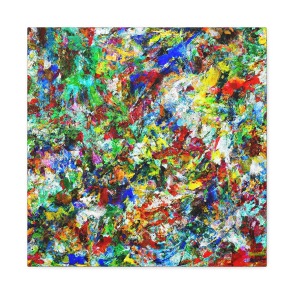 Dripping Vanguard Emotion - Canvas