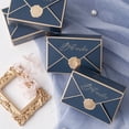 thumbnail image 4 of 10PCS Creative Wedding Candy Box Hollow Design Box Gift Box Party Favor for Wedding Anniversary Birthday BLUE, 4 of 6