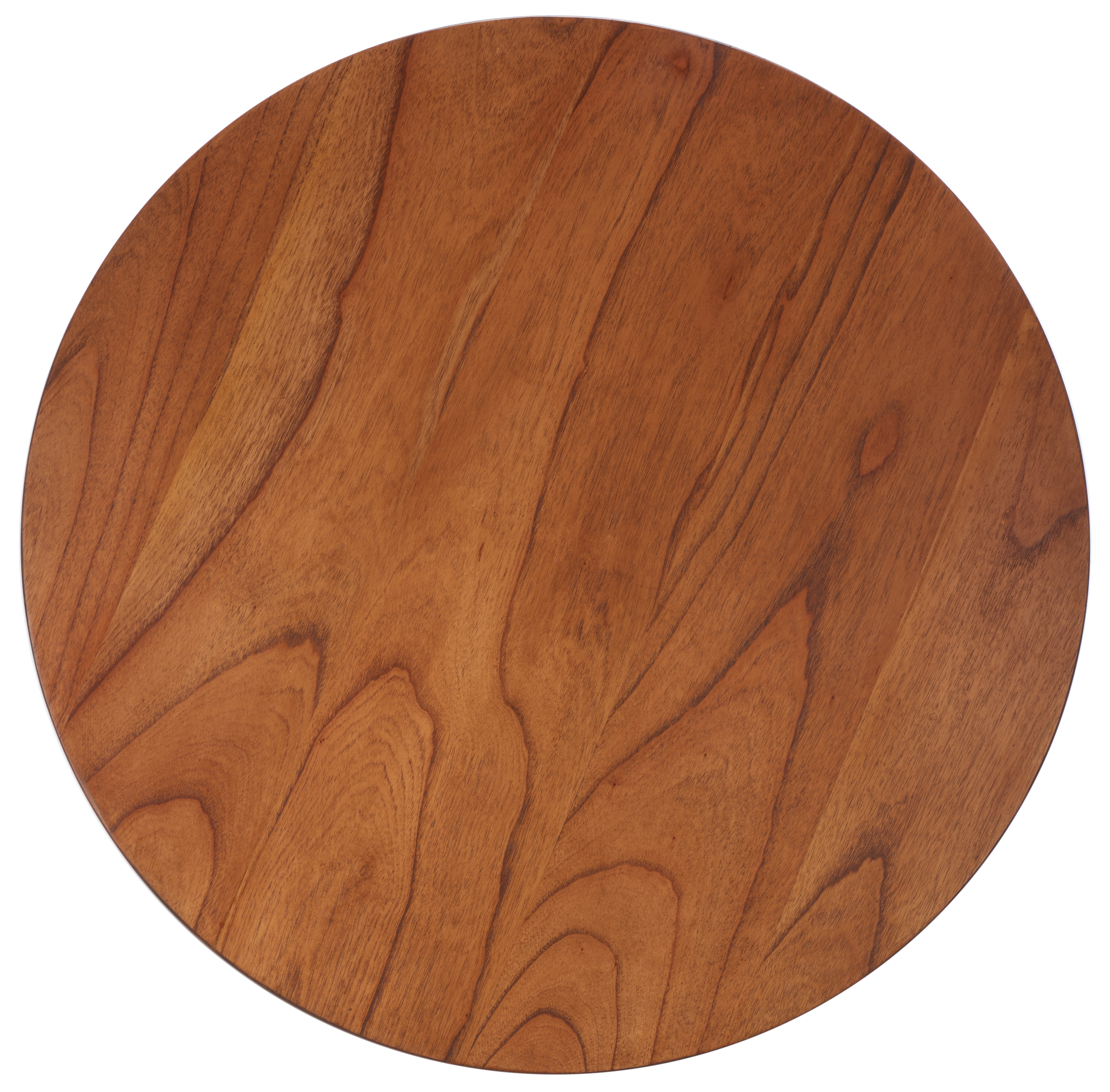 SAFAVIEH Mork Modern Style Natural Round Wood Coffee Table (40 in. W x 40 in. D x 18 in. H)