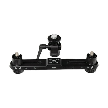 MS02 Multiple Directional Stereo Mic Stand with Twin Microphone Holders