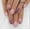 Pink diamond, variant on Press On Nails Pink Diamond Acrylic Short Fake Nails Design Stick On Nails Tips, Glue On Nails False Nails For Women Nail Kit
