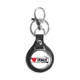 thumbnail image 1 of Me encanta Italia palabra amor corazón ilustración Coche de metal llavero anillo de cuero llavero de regalo, 1 of 4